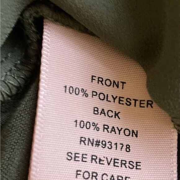 Philosophy Army Green short sleeve top Medium - Picture 5 of 6